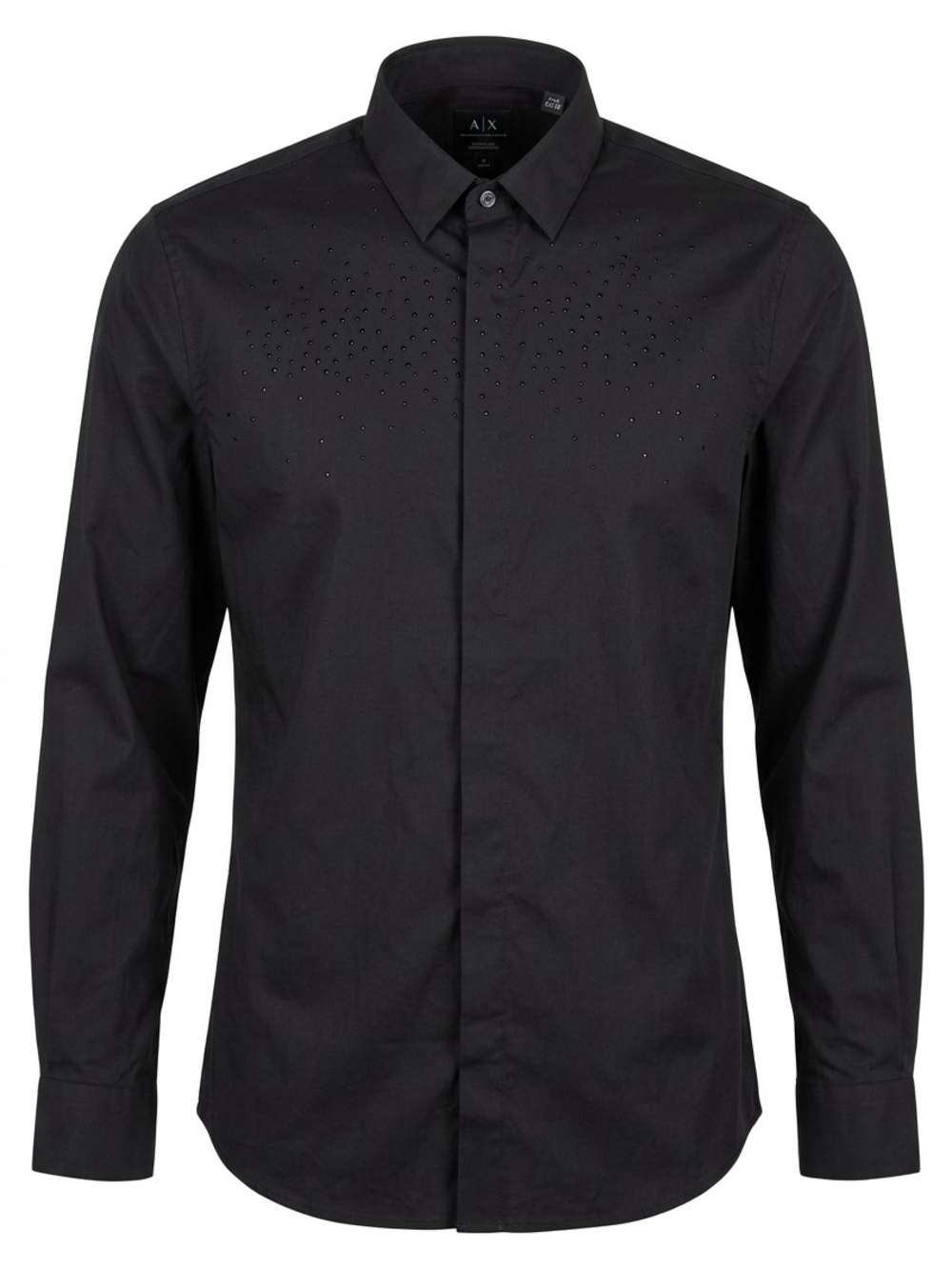 Armani Exchange Black Men's Dress Shirt